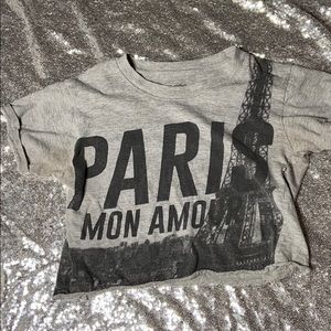 Paris crop top